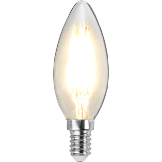 LED-lampa E14 C35 Clear