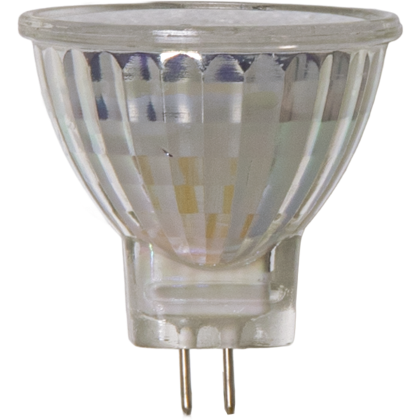 LED-lampa GU4 MR11 Spotlight Glass