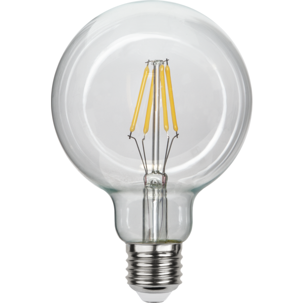 LED-lampa E27 G95 Clear