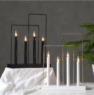 Ljusstake Glossy Frame