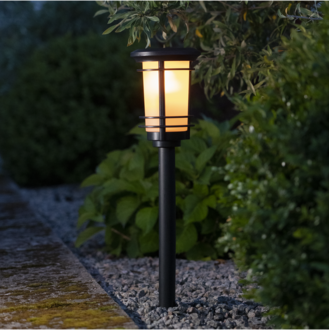 Solcellspollare Flame