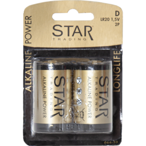 Batteri D 1,5V Power Alkaline