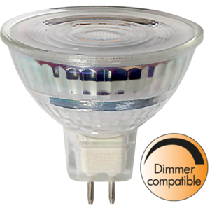 LED-lampa GU5,3 MR16 Spotlight Glass