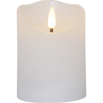 LED Blockljus Flamme Rustic