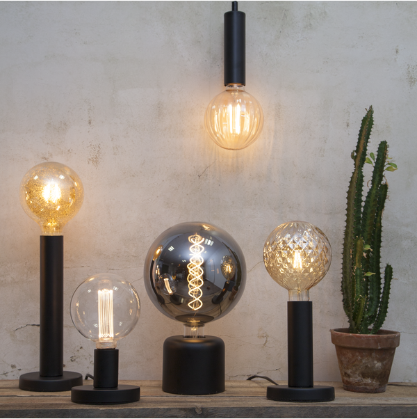Lampfot E27 Glans