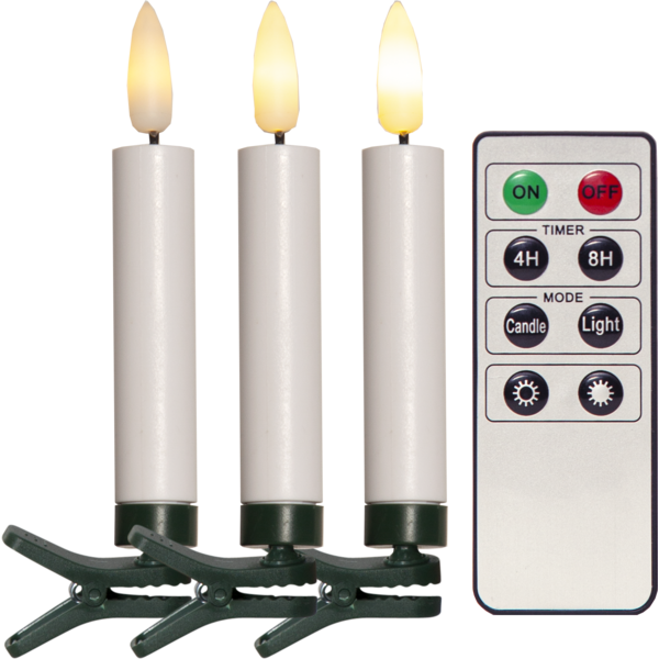 Julgransbelysning Flamme 10LED
