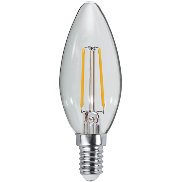 LED-lampa E14 B35 Clear