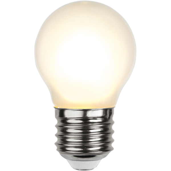 LED-lampa E27 G45 Frosted