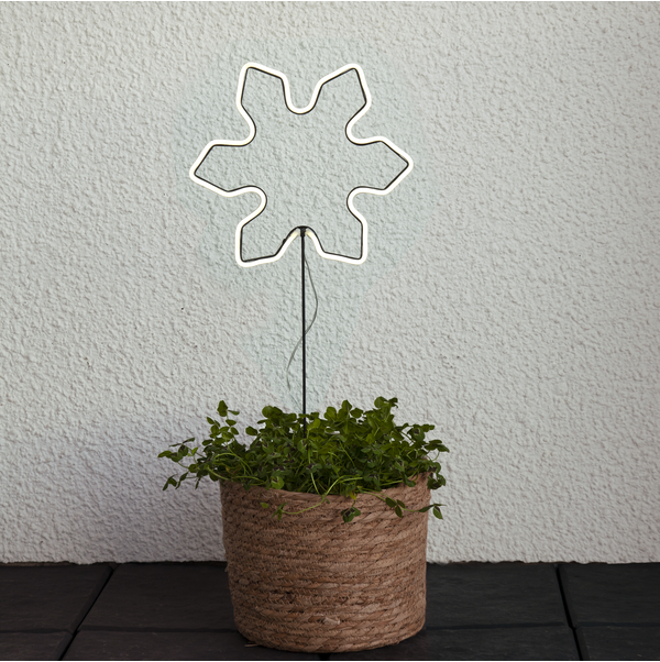 Siluett NeonSnowflake