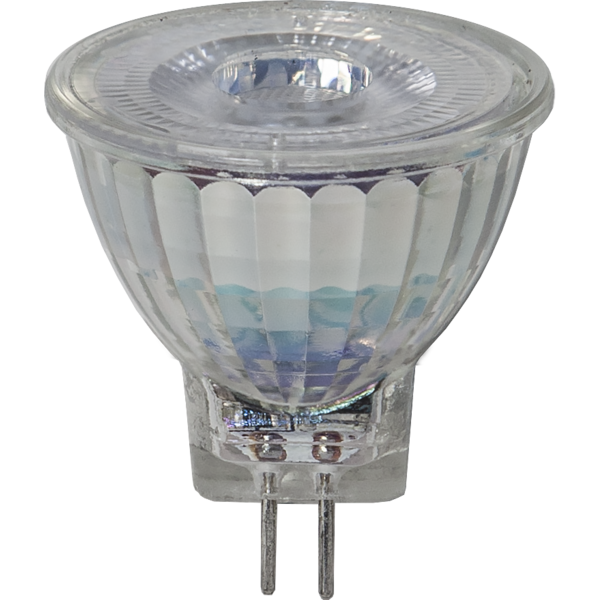 LED-lampa GU4 MR11 Spotlight Glass