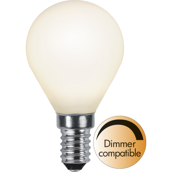 LED-lampa E14 P45 Opaque Filament RA90