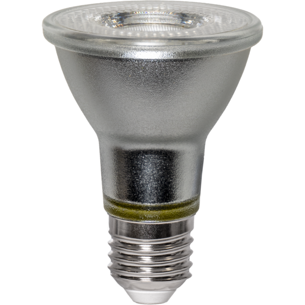 LED-lampa E27 PAR20 Spotlight Glass