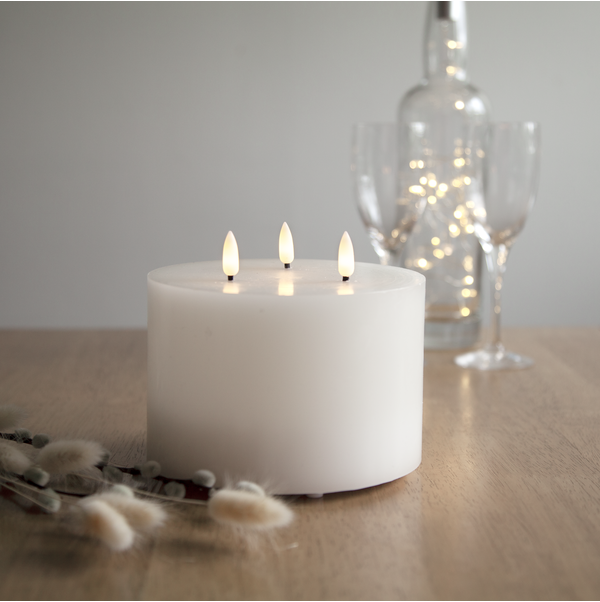 LED Blockljus Flamme