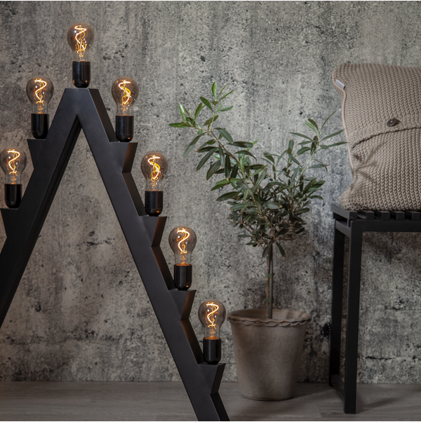 LED-lampa E27 A60 Decoled Grace Smoke