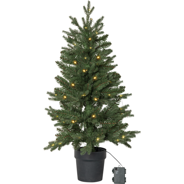 Julgran med LED Byske