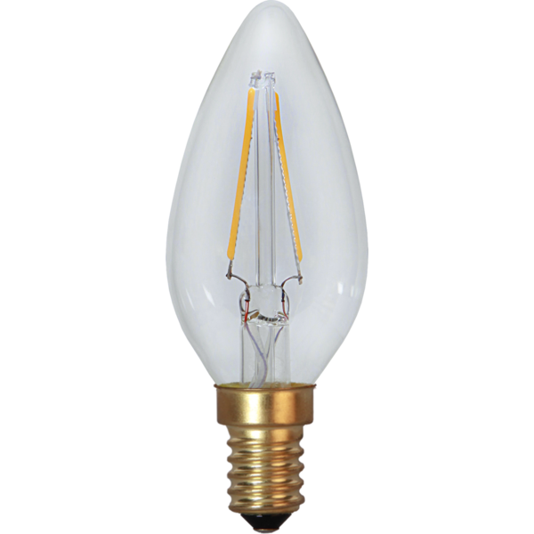 LED-lampa E14 B35 Soft Glow