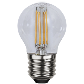 LED-lampa E27 G45 Clear