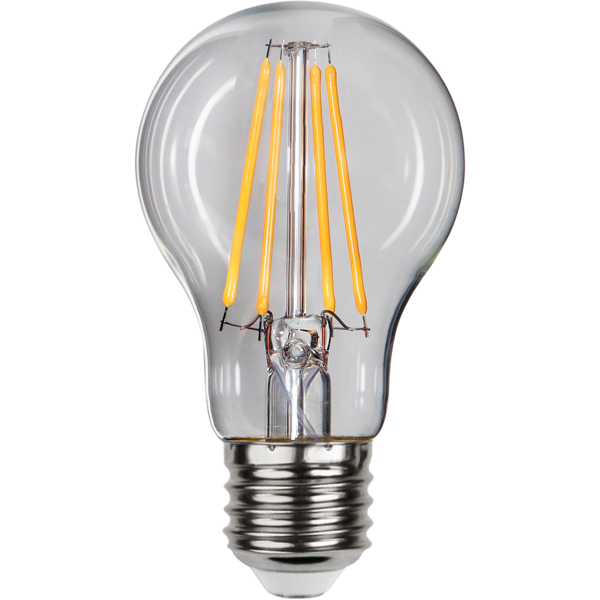 LED-lampa E27 A60 Clear 3-step memory