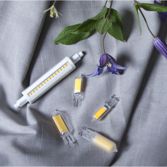 LED-lampa R7S Halo-LED