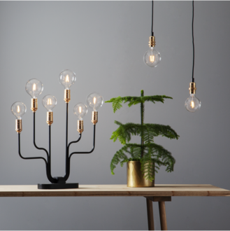 LED-lampa E14 G80 Soft Glow