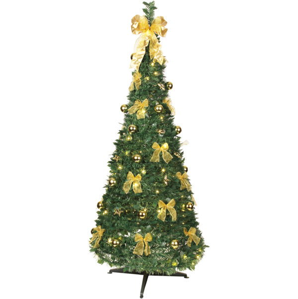 Julgran med LED Pop-up-tree