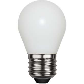 LED-lampa E27 G45 Opaque filament RA90