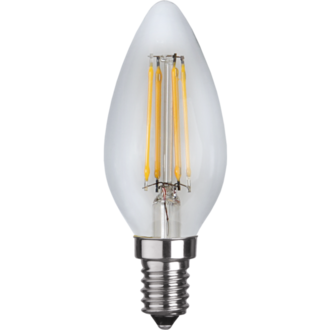 LED-lampa E14 C35 Clear