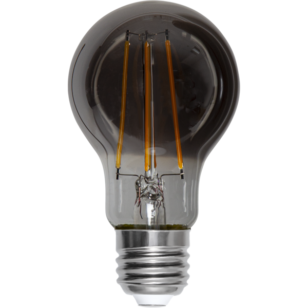 LED-lampa E27 A60 Soft Glow Smoke 3-step memory