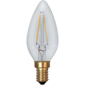 LED-lampa E14 C35 Soft Glow