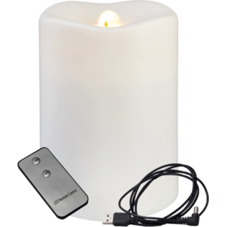 LED Blockljus Water Candle