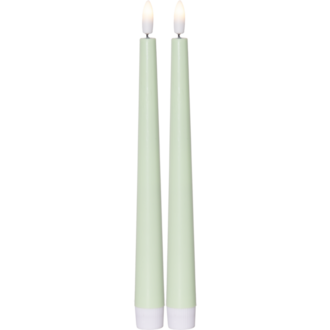 LED Antikljus 2-pack Flamme Candy