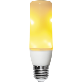 LED-lampa E27 T40 Flame