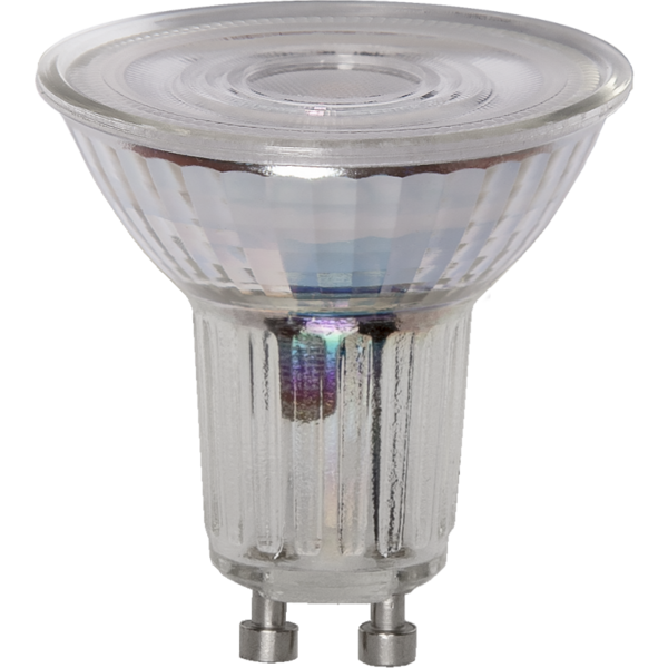 LED-lampa GU10 MR16 Spotlight Glass