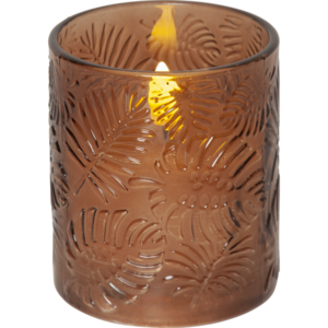 LED Blockljus Flamme Leaf