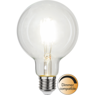 LED-lampa E27 G95 Clear