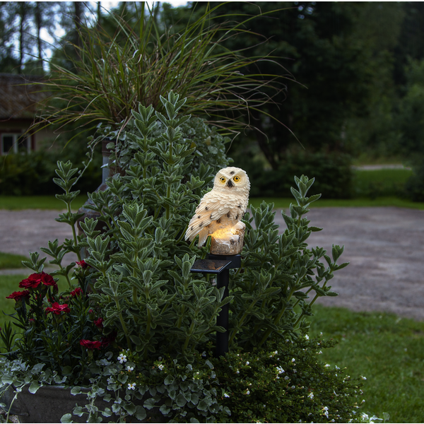 Solcellsdekoration Owl