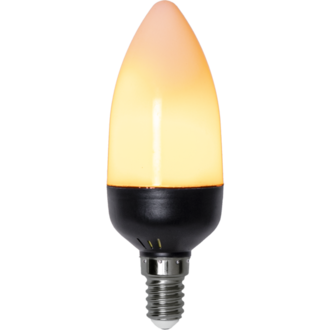 LED-lampa E14 C37 Flame