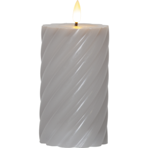 LED Blockljus Flamme Swirl