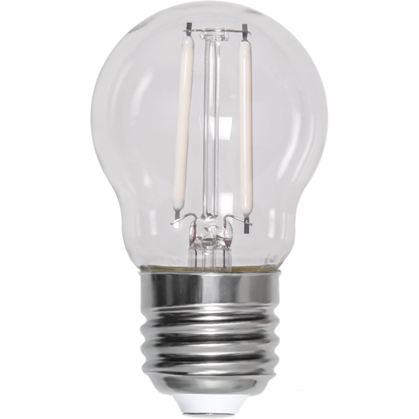 LED-lampa E27 G45 Clear White Filament