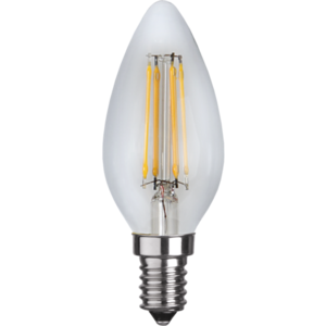 LED-lampa E14 C35 Clear