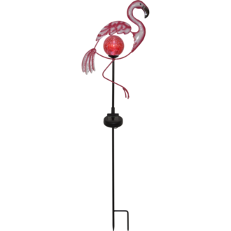 Solcellsdekoration Flamingo