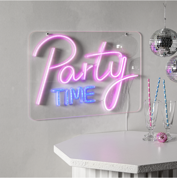 Inomhusdekoration Plexy Partytime