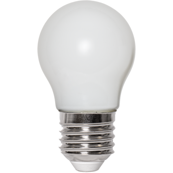 LED-lampa E27 G45 Opaque filament RA90