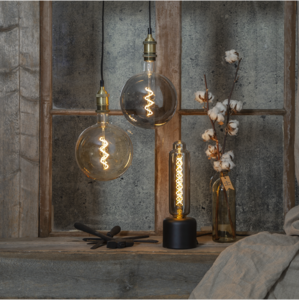 LED-lampa E27 G200 Industrial Vintage