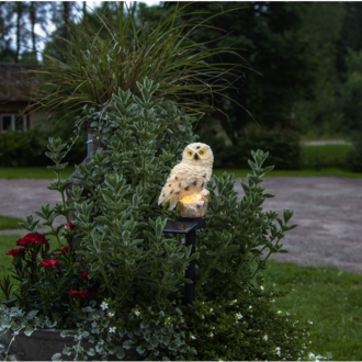 Solcellsdekoration Owl