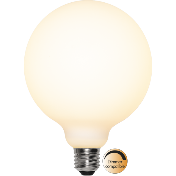 LED-lampa E27 G125 Opaque Double Coating