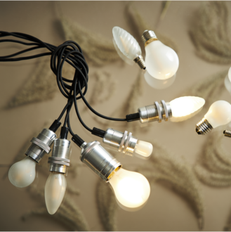 LED-lampa E14 P45 Frosted