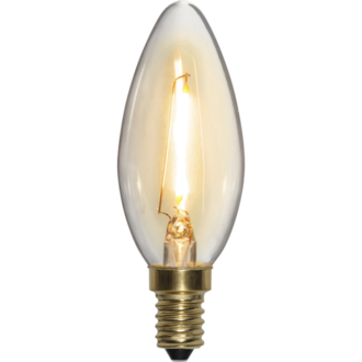 LED-lampa E14 C35 Soft Glow