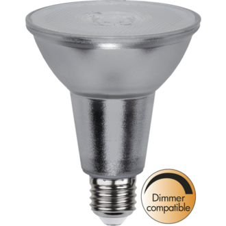 LED-lampa E27 PAR30 Spotlight Glass