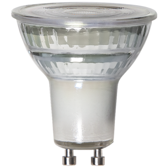 LED-lampa GU10 MR16 Spotlight Glass